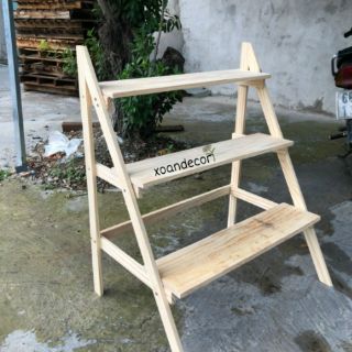 Kệ bậc thang để cây trang trí