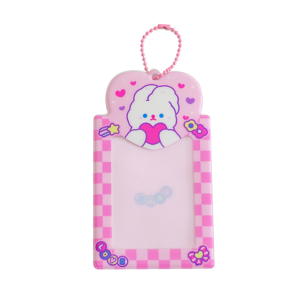 Móc Khóa Chủ Đề Hoạt Hình Lomo Đáng Yêu Giá Đỡ