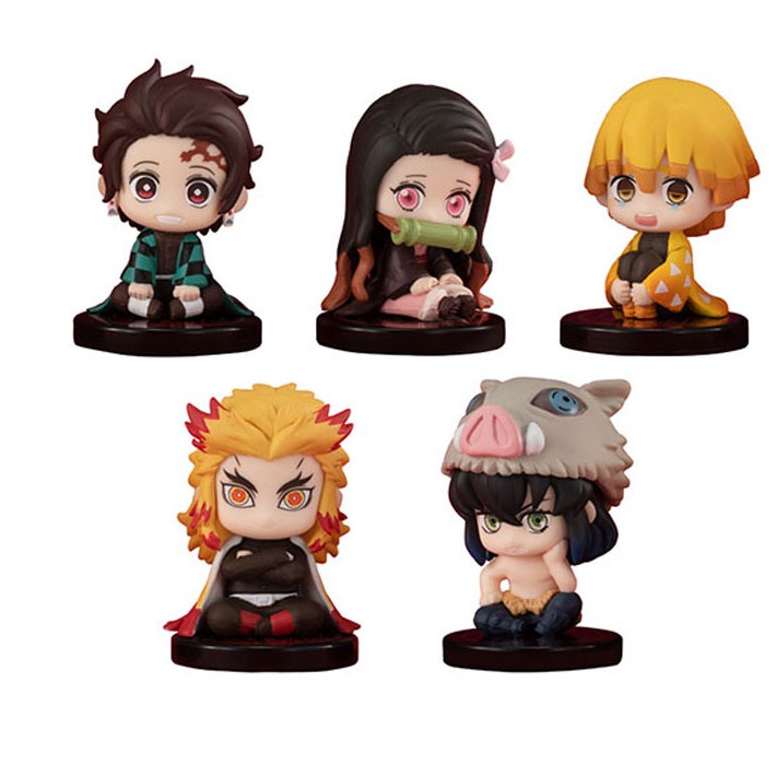 Mini Figure Kimetsu no Yaiba Bandai - Kiếm sĩ diệt quỷ - Ngồi xuống nghỉ ngơi v1