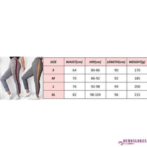 Quần dài lưng cao chất liệu co giãn thiết kế đơn giản