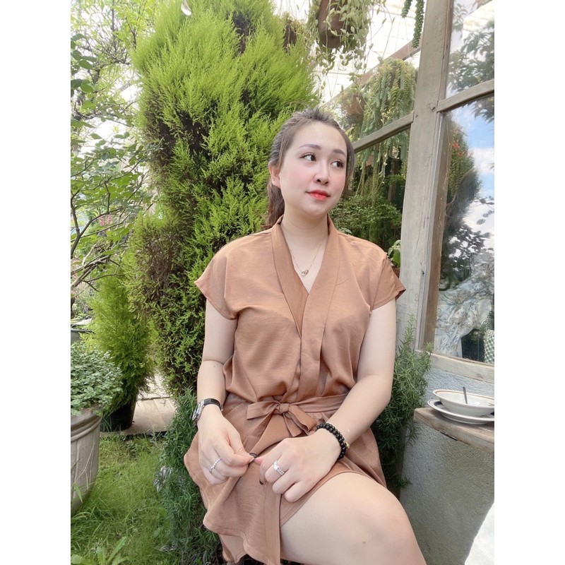 BỘ ĐŨI NÂU BUỘC EO BIGSIZE ( 3 HÔM CÓ HÀNG ) | BigBuy360 - bigbuy360.vn