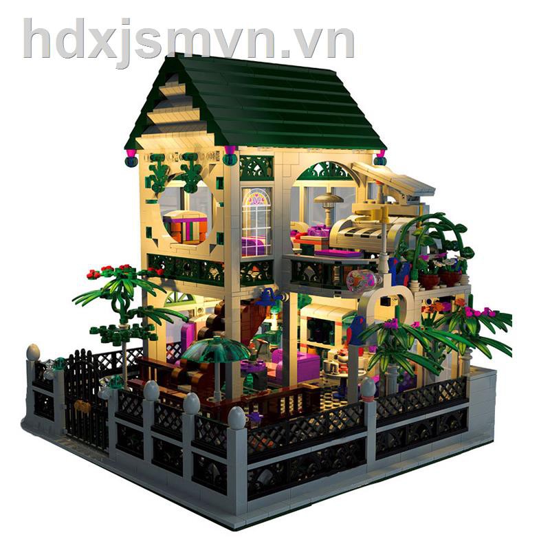 ❍◆Lego China adult adults difficult assembles toy stereoscopic construction model villa girls gift