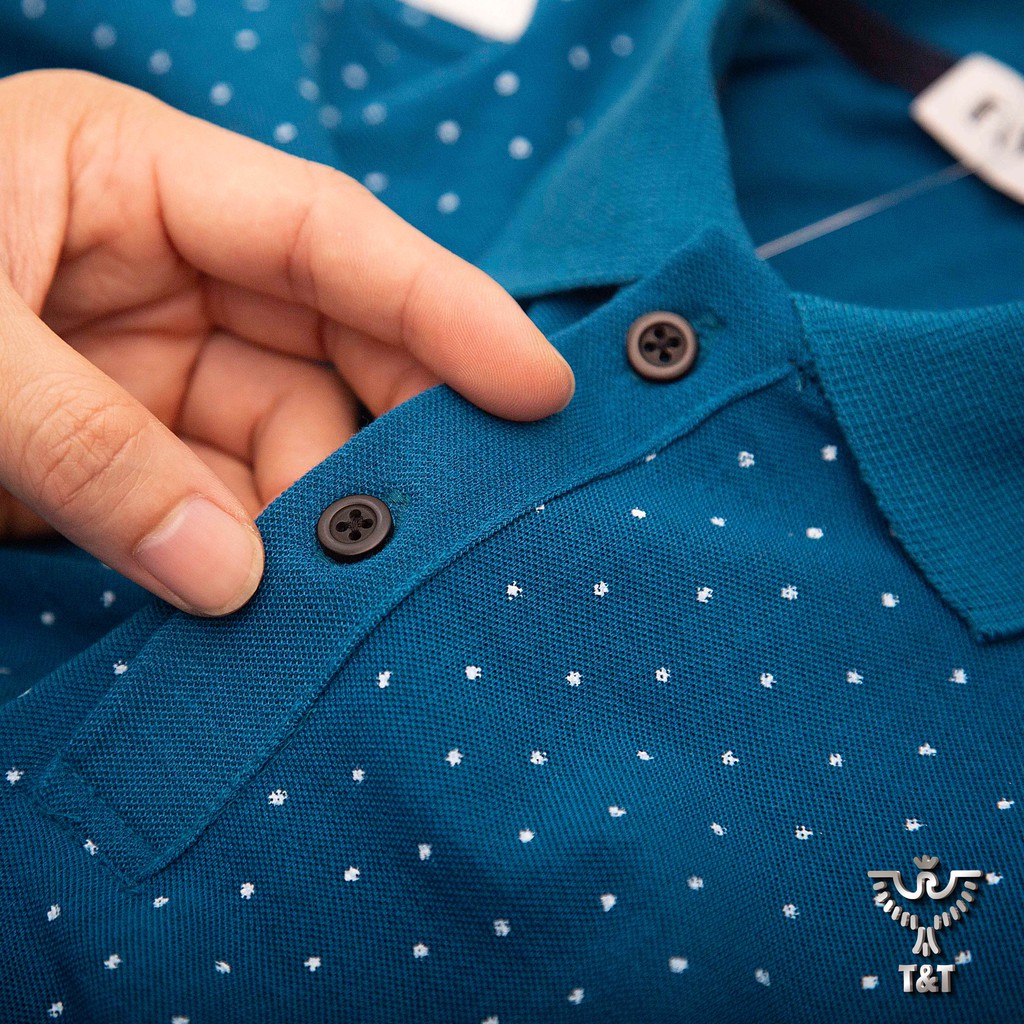 áo thun nam áo polo nam có cổ tay ngắn chất cotton co dãn thoáng mát kiểu dáng công sở PL204