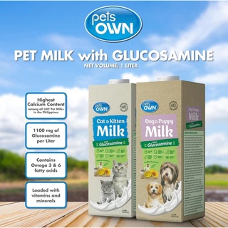 Sữa tươi cho chó mèo PET OWN - 1 lít