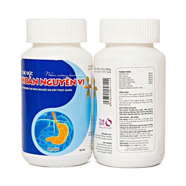 Tuệ đức hoàn nguyên vị hỗ trợ trào ngược dạ dày - thực quản, hộp 80 viên – Health Pharmacy