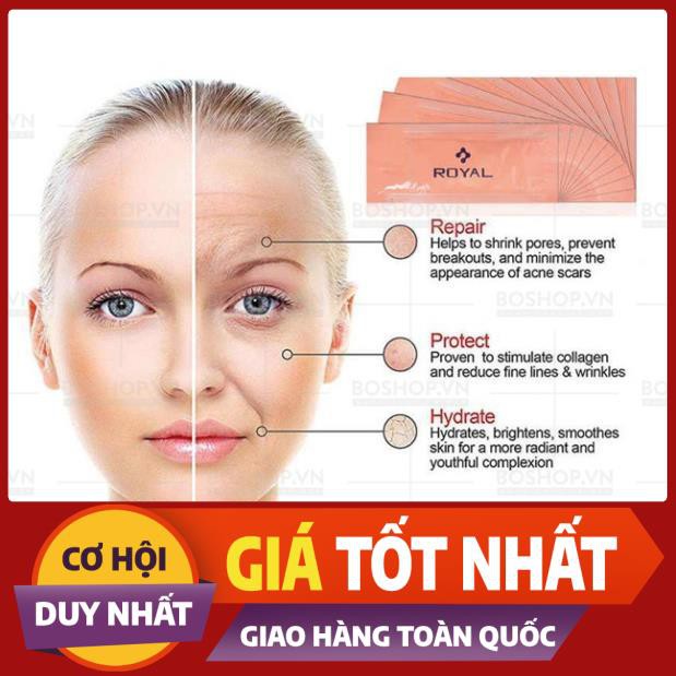 10 gói lẻ serum nhau thai cuống rốn Nhật Bản căng bóng da- Chính hãng100%