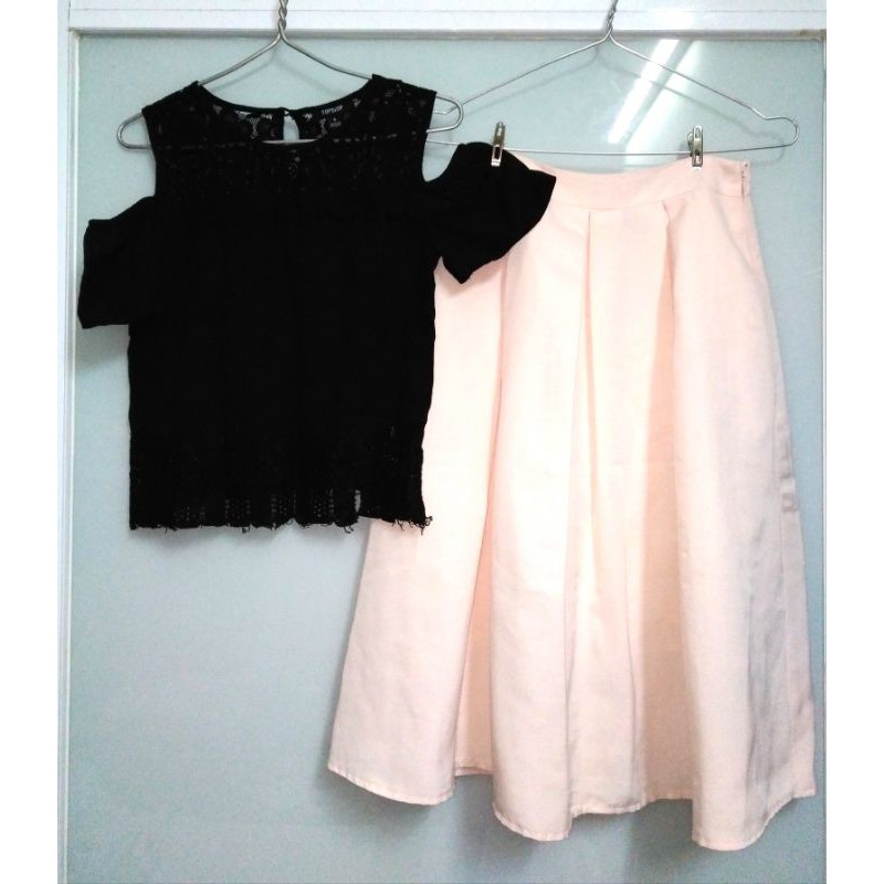 Combo Chân váy xòe & Áo zen Made in Vietnam thanh lý