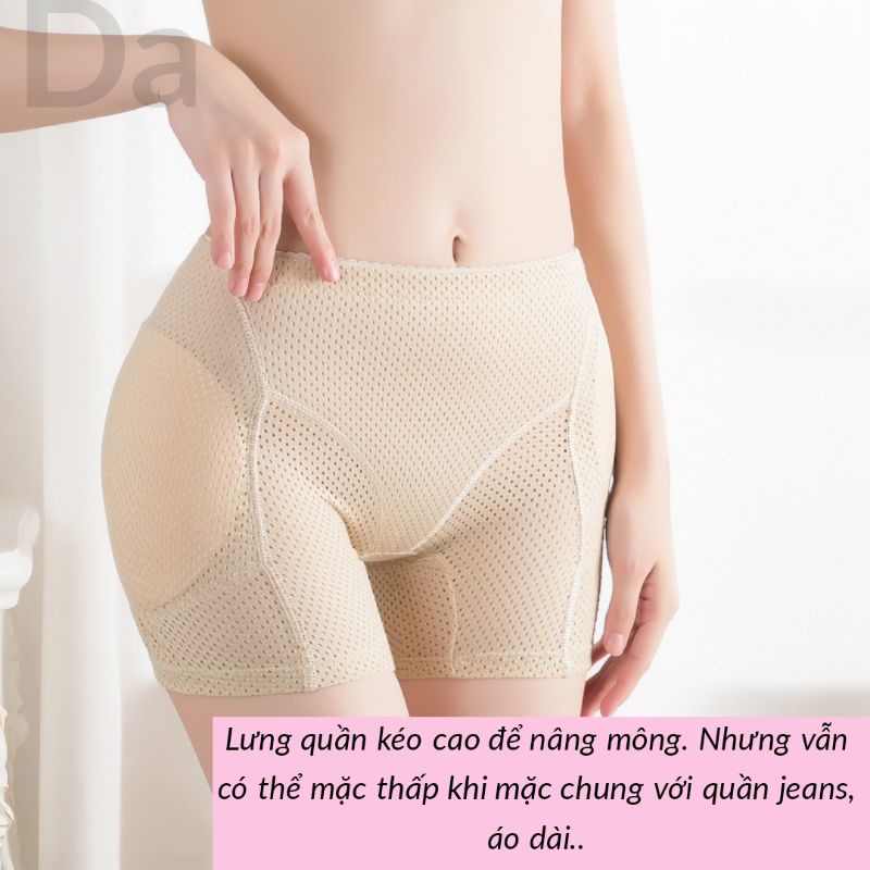 Quần độn mông và hông thoáng khí - quần định hình nâng vòng ba khắc phục hõm hông tạo dáng đồng hồ cát siêu tự nhiên