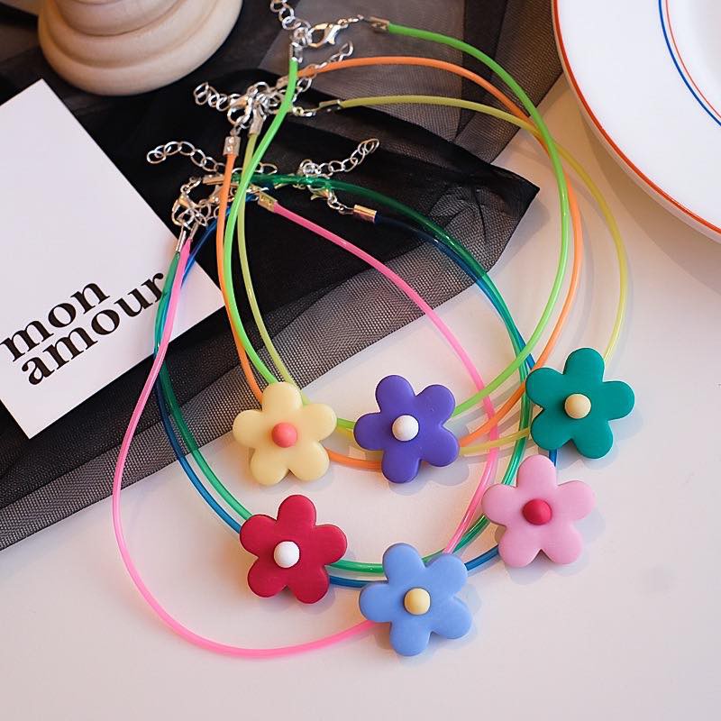 Choker Hoa Màu Sắc - TS1123