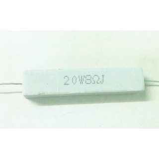 Điện trở sứ 20W8OHM  2 cái