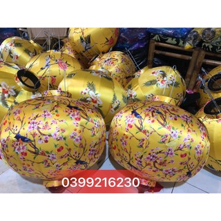 Đèn Lồng Phi Hoa hoạ tiết 3D, chống nước siêu bền(30cm)