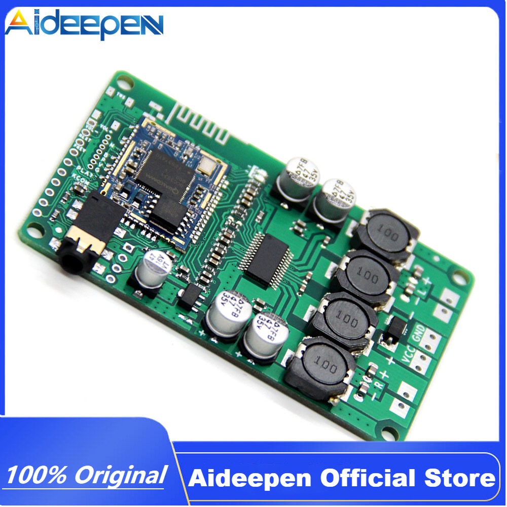 Bảng Mạch Khuếch Đại Âm Thanh Kết Nối Bluetooth 5.0 2x10W / 15W QCC3031 / QCC3034 Hỗ Trợ SBC / Ac / APTX / APTX / APTXLL / APTXHD