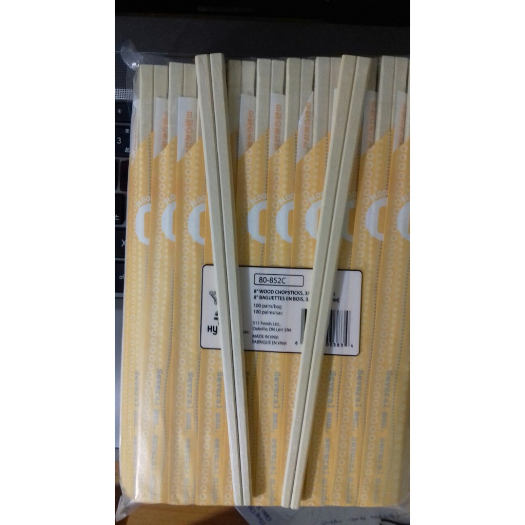 100 Đôi Đũa Gỗ Bao Giấy dùng 1 lần Nhật Bản Xuất Khẩu | BigBuy360 - bigbuy360.vn