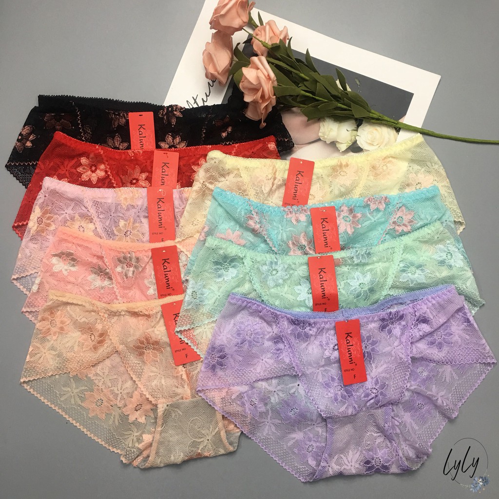 COMBO 10 Quần lót nữ ren hoa mềm mại sexy - QL089 | BigBuy360 - bigbuy360.vn