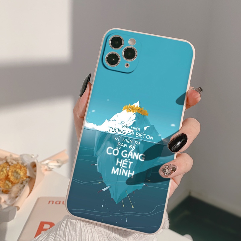Ốp Iphone với nội dung tạo động lực sống tích cực cho giới trẻ từ 6/6plus/6s7/7plus/x/xr/xs/11/12/13/pro/max/plus/promax