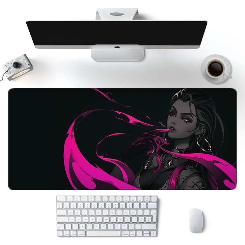 Lót chuột hình in 3d Valorant cớ lớn 90x40cm đa dạng mẫu mã, hình in sắc nét