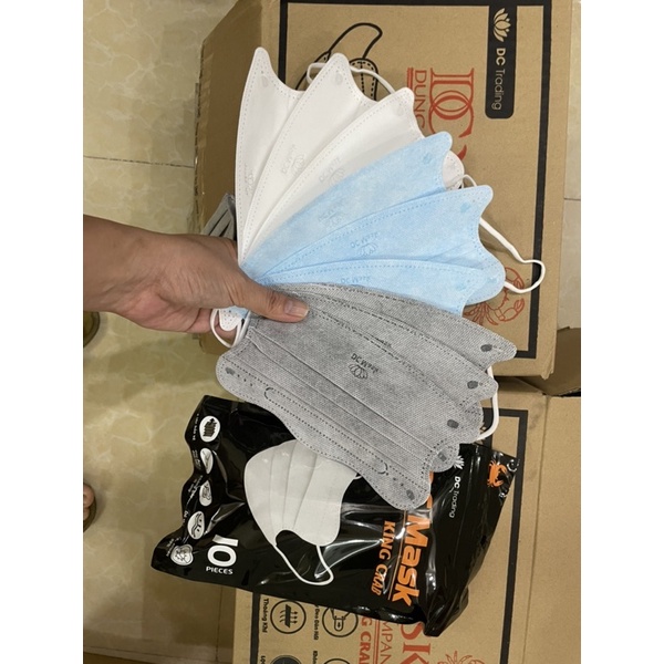 Set 50 chiếc  khẩu trang king crab  hãng Dũng Công