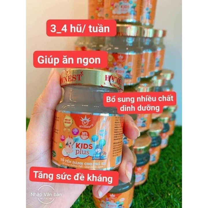 Yến Sào Cho Bé (1 Hũ) 70ml 30% Tổ Yến Tươi Không Chất Bảo Quản