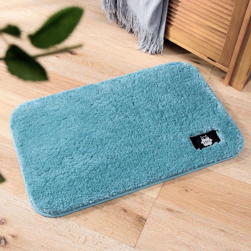 Thảm Lau Chân Chùi Chân Nhà Tắm Lông Nỉ cao cấp giá rẻ đế cao su hút nước . chống trơn trượt