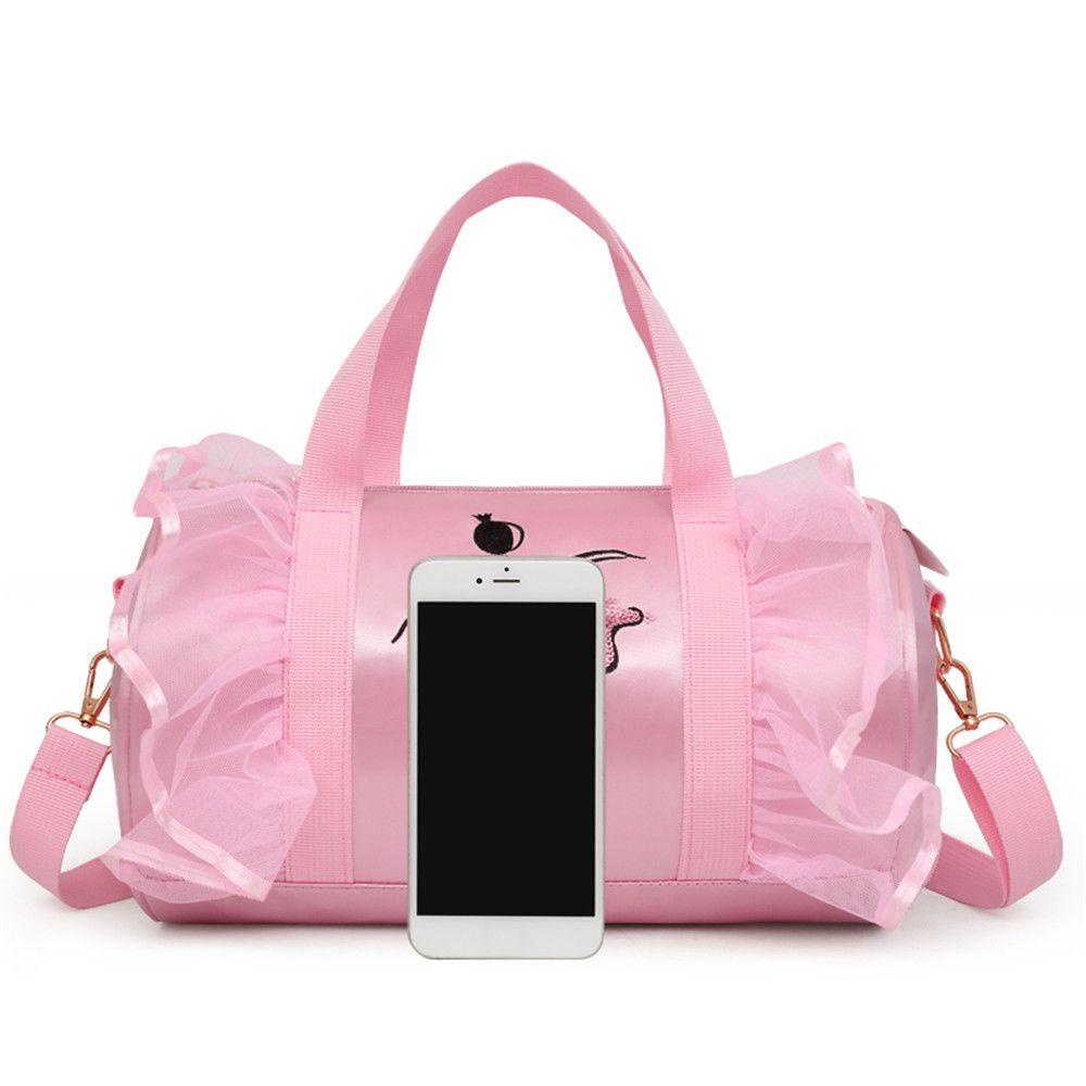 UUMIR Túi Đựng Giày Múa Ba Lê Màu Hồng ​Túi Xách Tay Thiết Kế Giản Dị Thời Trang