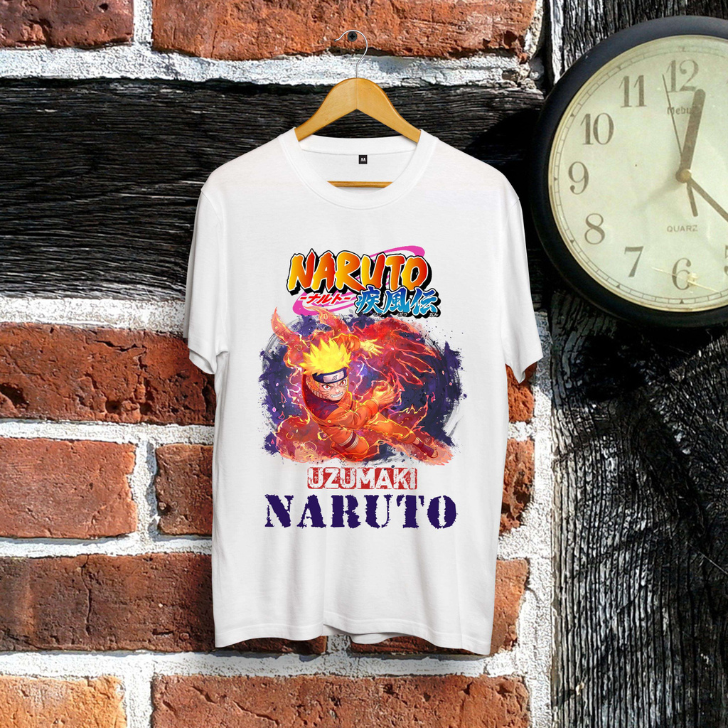 [HOT SALE] 🔔 Áo Phông Uzumaki Naruto - Áo Phông Naruto cực chất - cực rẻ - NRT-010