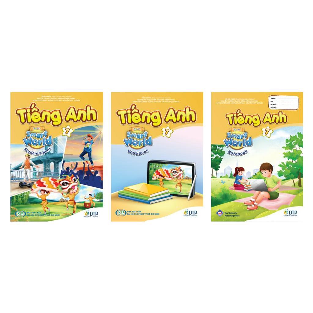 Sách - DTPbooks - Tiếng Anh 7 i-Learn Smart World trọn bộ