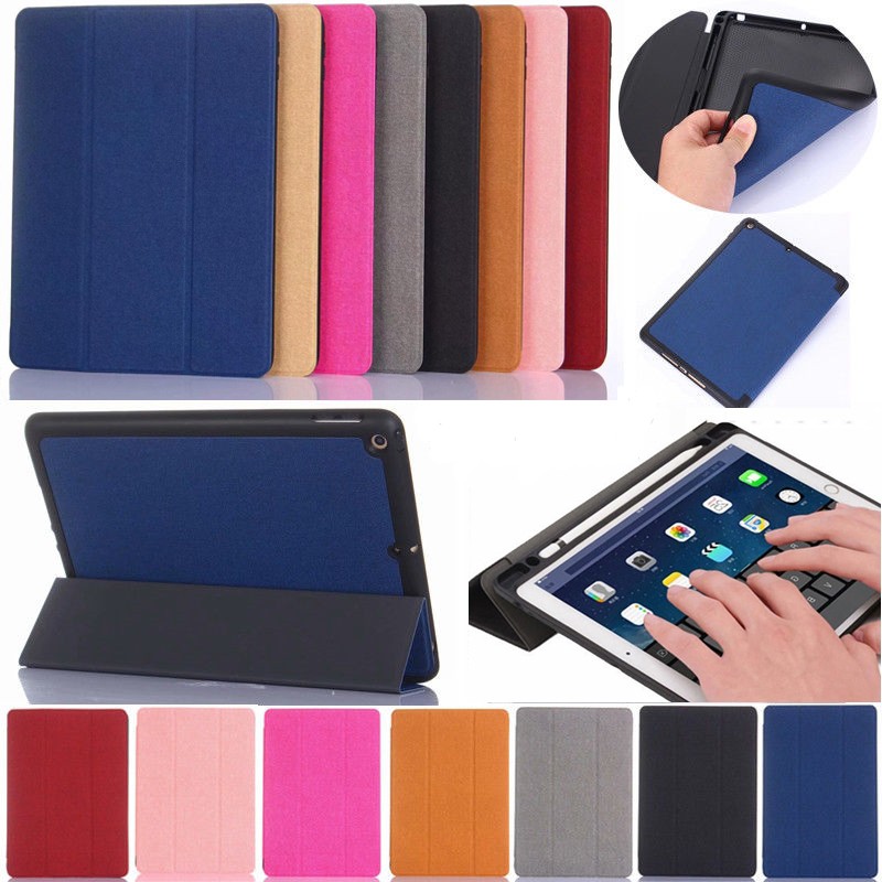 Bao da cho iPad gen 7 gen 8 10.2 inch / iPad Pro 10.5/ Air3 10.5 có khay đựng bút | BigBuy360 - bigbuy360.vn