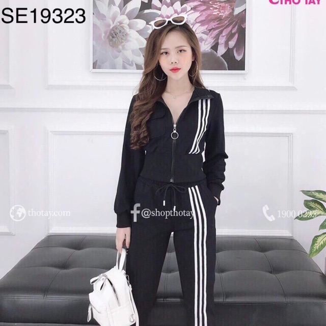 SET THỂ THAO SỌC VIỀN