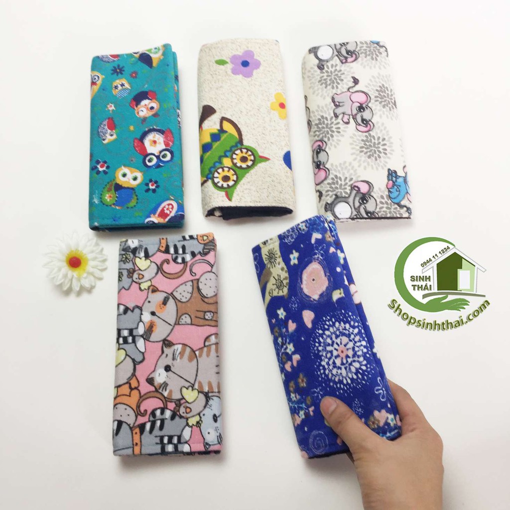 Bóp ví thổ cẩm đựng tiền - Bóp dài 20cm x 11cm - giao màu ngẫu nhiên