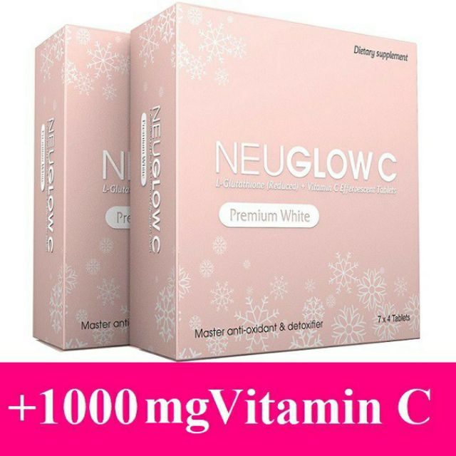 Neuglow C - Viên sủi trắng da toàn thân cam kết chính hãng