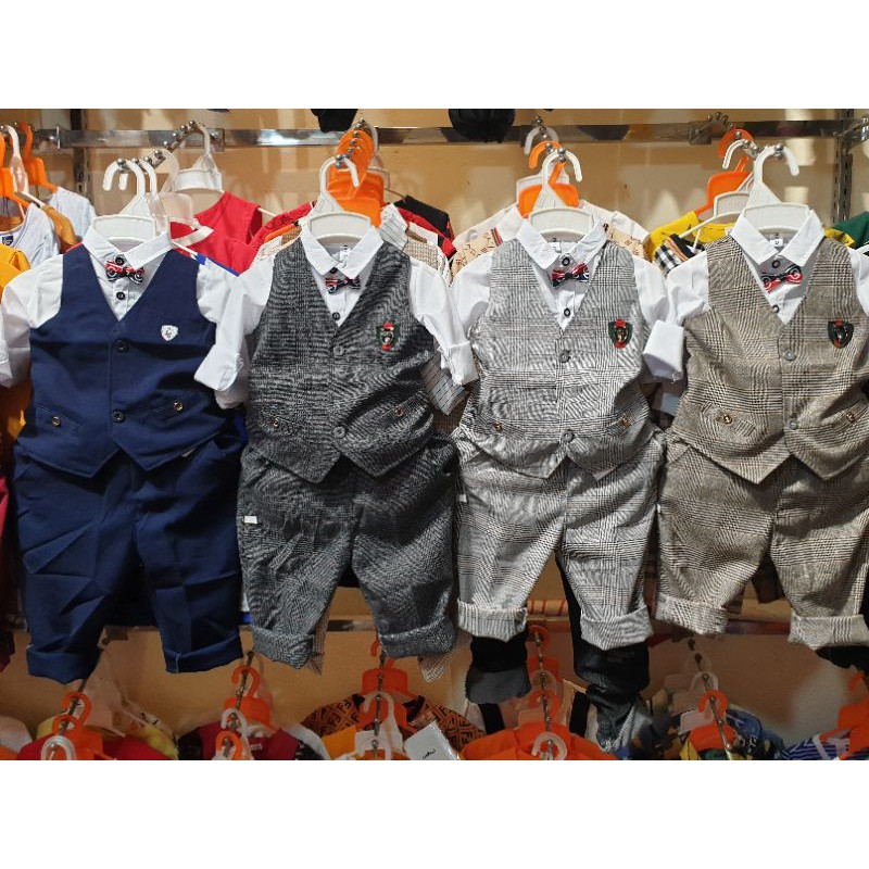 Bộ công tử siêu đẹp trai cho bé 8-15kg