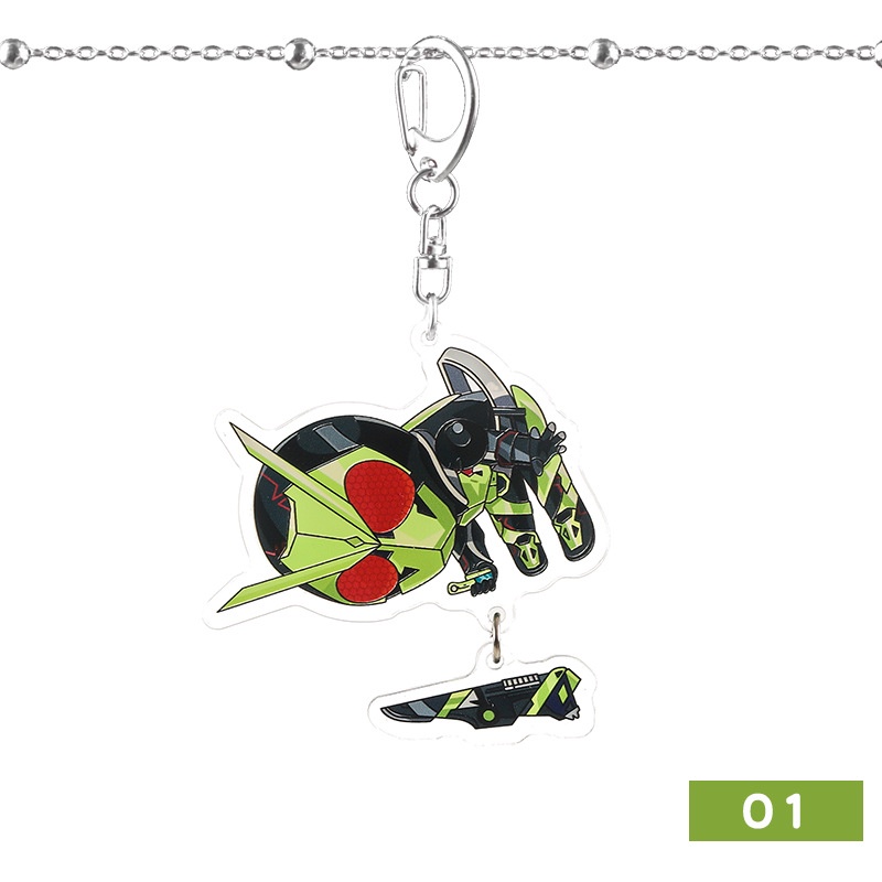 Móc Khóa Hình Mặt Nạ Kamen Rider Dễ Thương