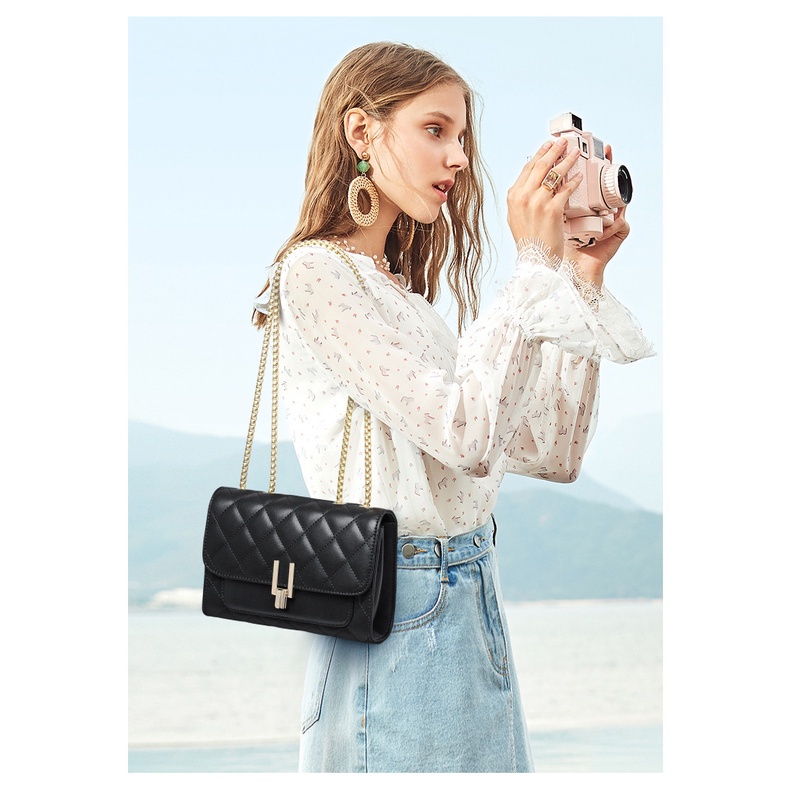 Túi Xách Nữ Đẹp Linh Store  Túi Đeo Chéo Đeo Vai Trần Trám Khóa Bút Chữ Y Thời Trang Đi Làm Đi Chơi - LS 16