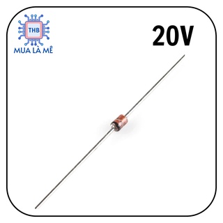 Diode zener 1w 20v 1n4747a