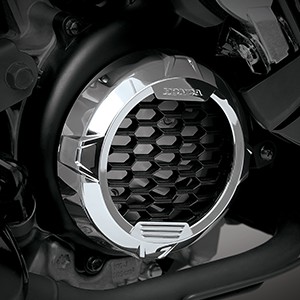Vỏ Bọc Quạt Trang Trí Cho Xe HONDA SCOOPY GENIO BEAT NEW 2021 CHROME