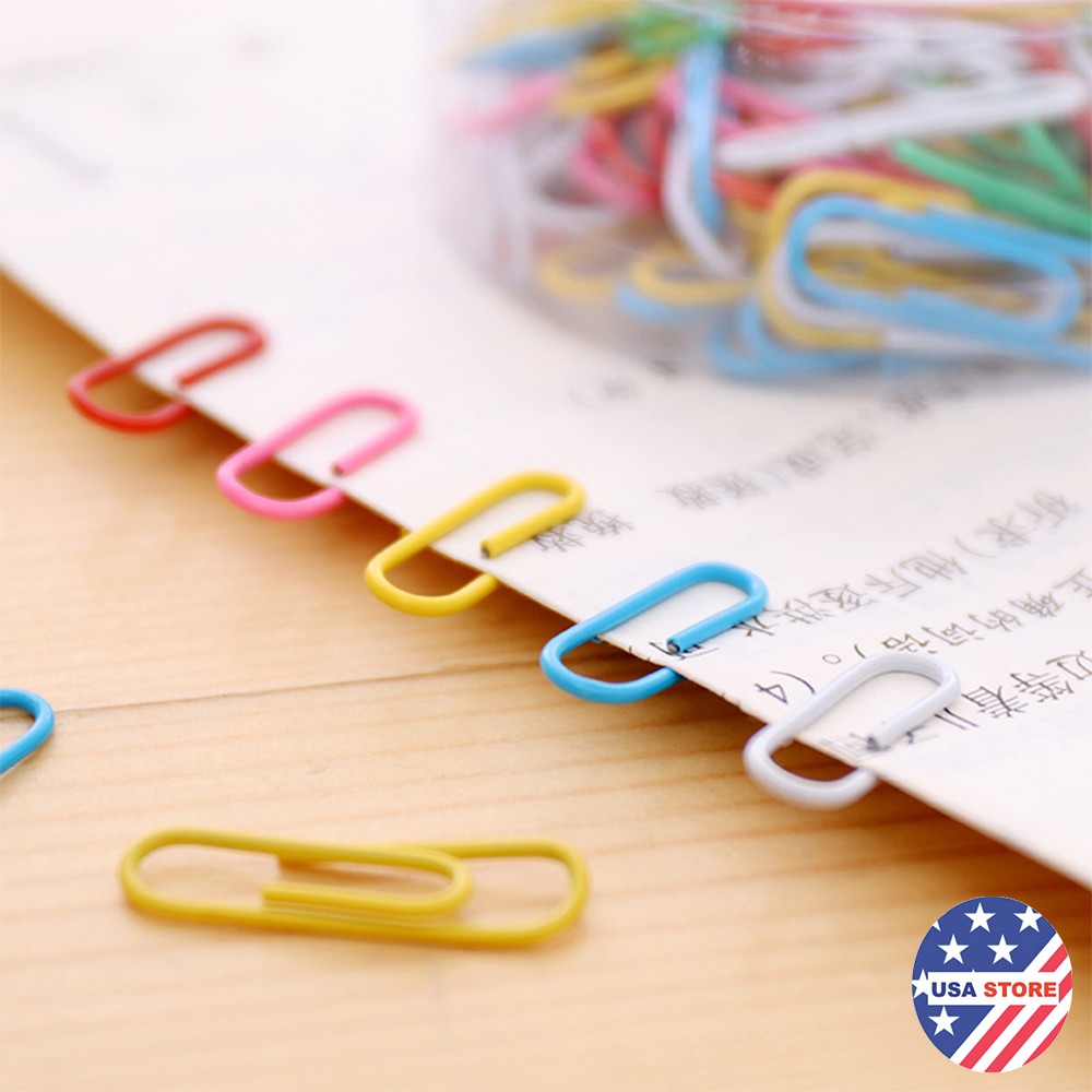 Set 70 Ghim Cài Văn Phòng Nhiều Màu