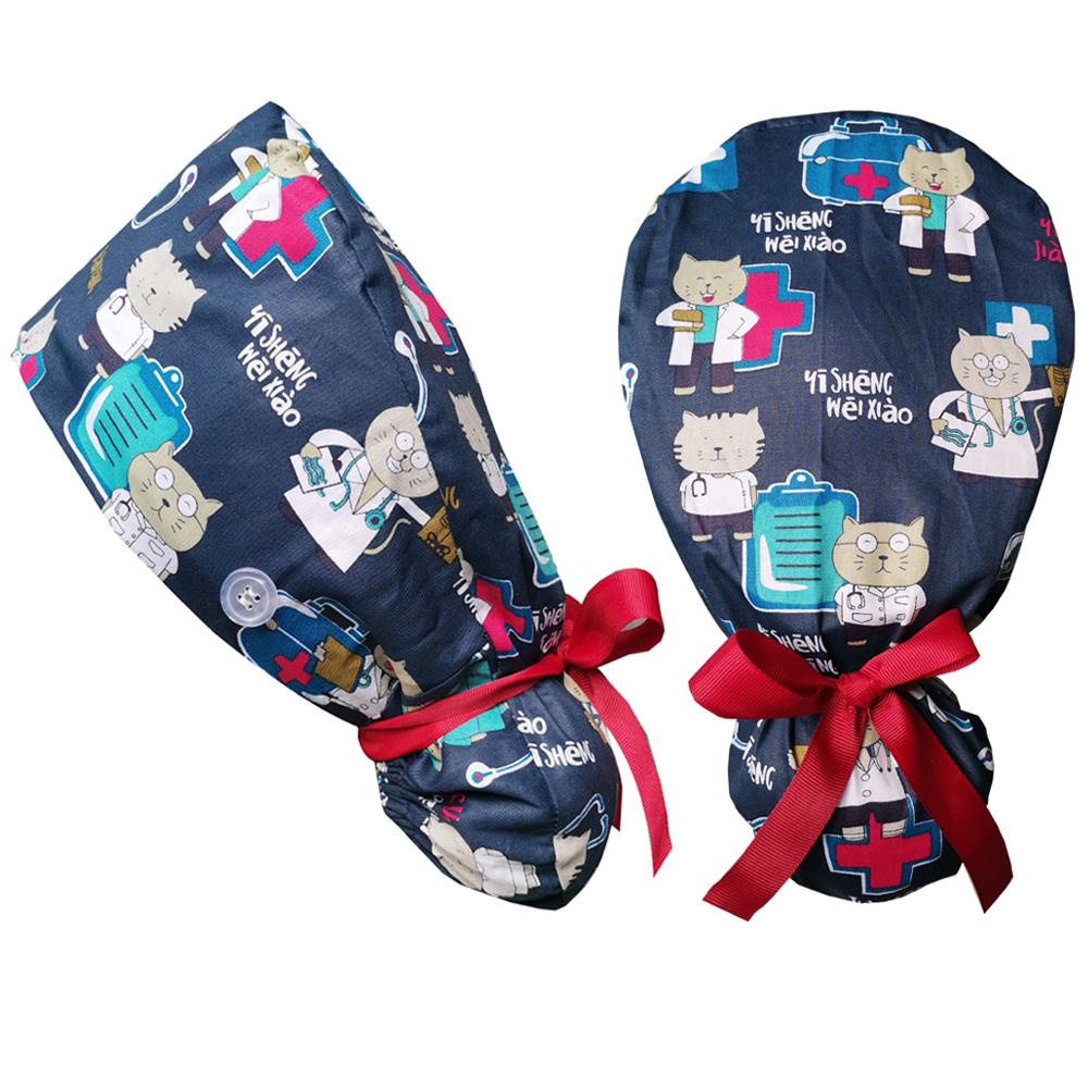 Mũ Trùm Đầu Vải Cotton Có Thể Điều Chỉnh Kích Cỡ Tiện Dụng