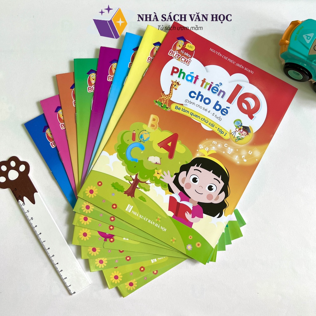 Sách - Phát Triển IQ Cho Bé - Dành Cho Bé 4-5 Tuổi
