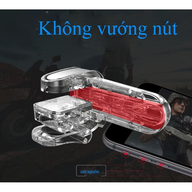Bộ 2 nút bấm chơi Game Pubg, Ros K98 cao cấp