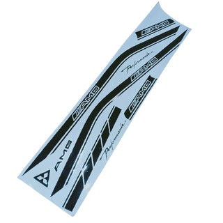 Tem chỉ, decal AMG ĐEN-TRẮNG dán cho xe honda SH siêu đẹp - G412