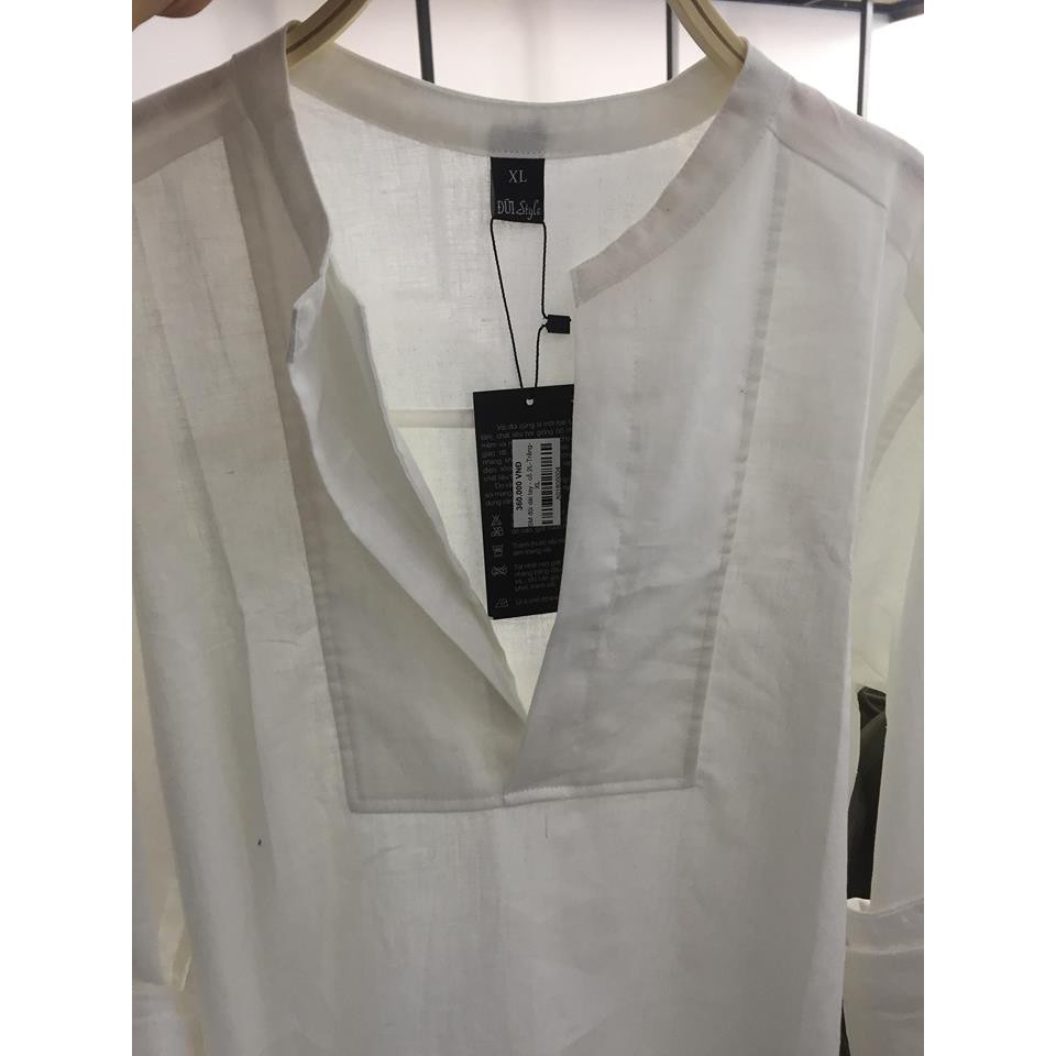 ÁO ĐŨI DÀI TAY CỔ 2 LỚP | BigBuy360 - bigbuy360.vn