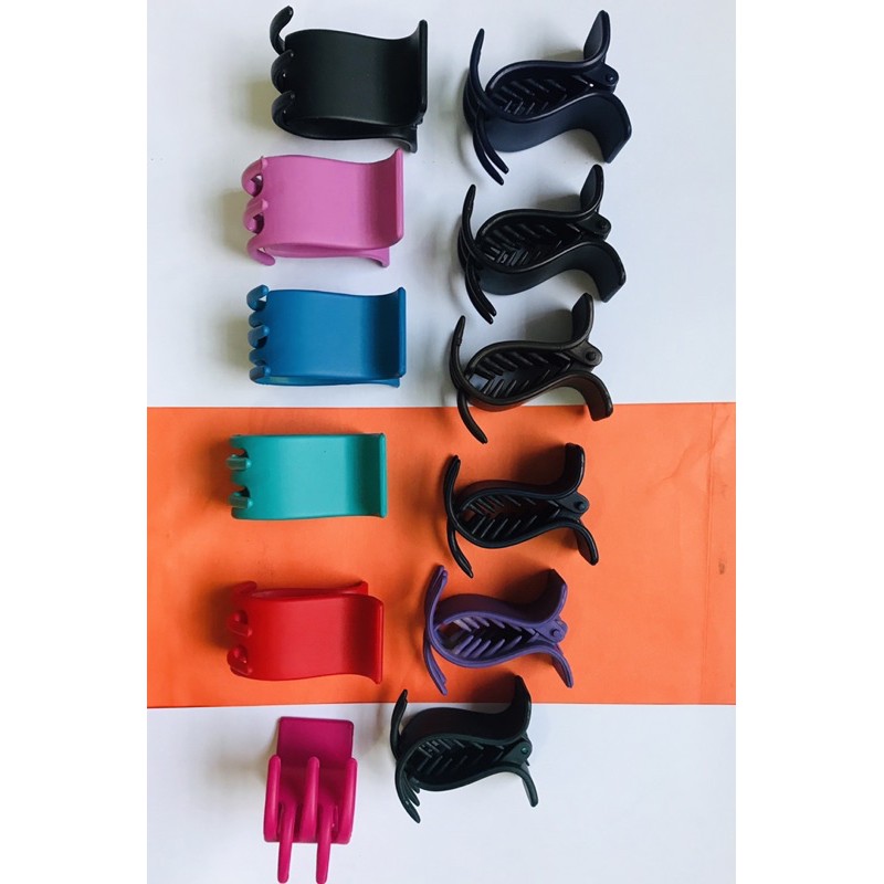 KẸP TÓC CÀNG CUA NHỰA NHÁM 5 CÀNG