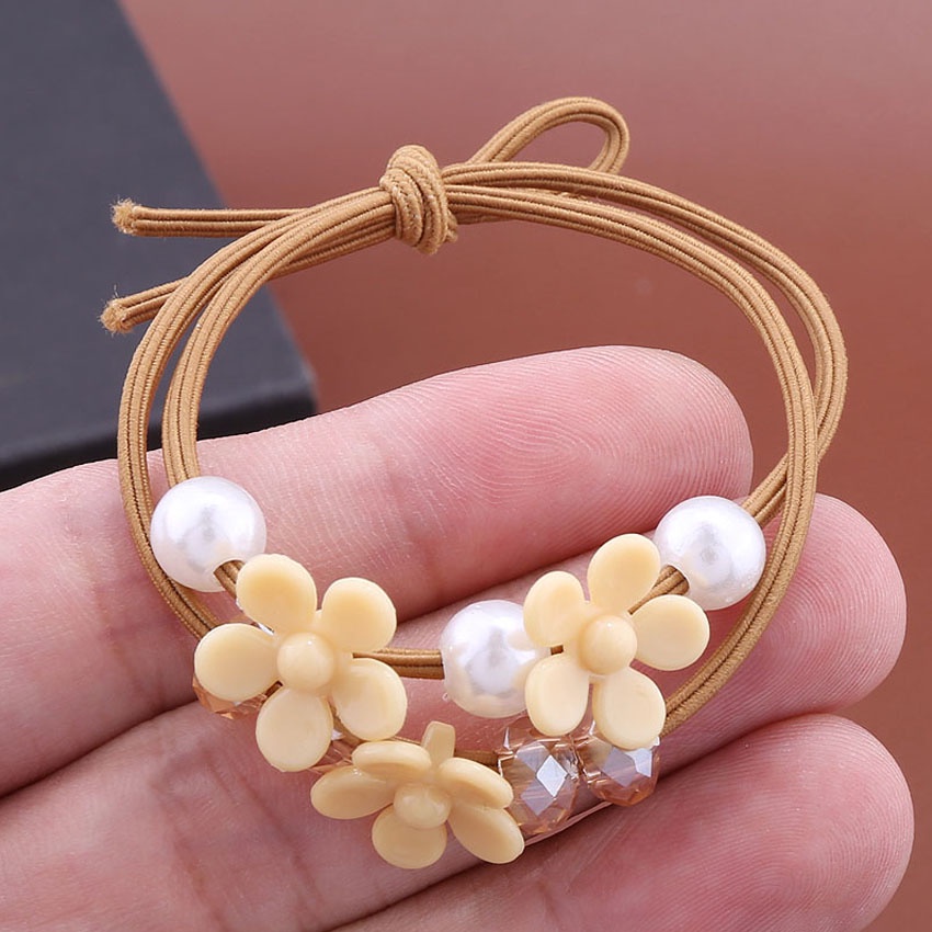 Dây buộc tóc nữ Mori - Set 5 dây cột tóc dễ thương, bền đẹp - NASI Store