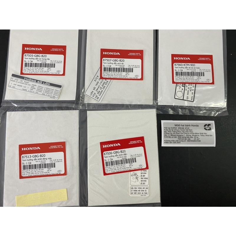 Thông số dream việt