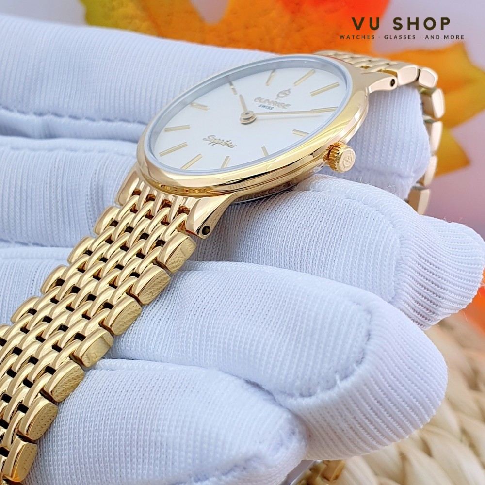 Đồng hồ nữ SUNRISE DL738SWD Siêu mỏng Chính hãng