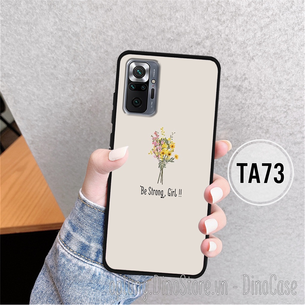 Ốp lưng Xiaomi Redmi 10 - Note 10 - Note 10s - Note 10 Pro - Ốp điện thoại Xiaomi hình hoa nữ tính nhẹ nhàng dễ thương.