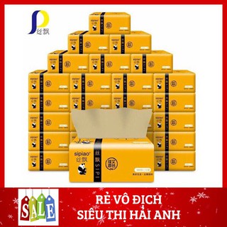 Giấy Ăn Gấu Trúc SIPIAO 27 Gói (1 Thùng ) LOẠI 1 Siêu Thấm Nước Lau Chụi Sạch GDHOAA372S