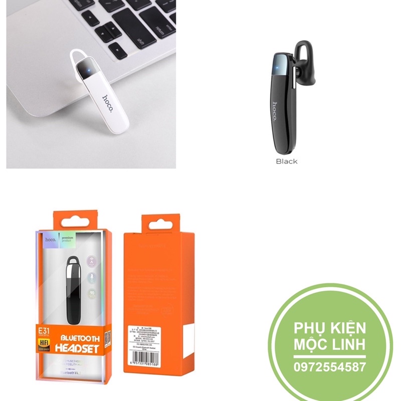 Tai Nghe HOCO - E31 Không Dây Bluetooth - Chính hãng ôm tai , có mic , cho âm thanh trung thực và tốt nhất