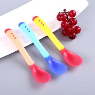 🔶Sf🔶Muỗng Silicone Cách Nhiệt An Toàn Cho Bé