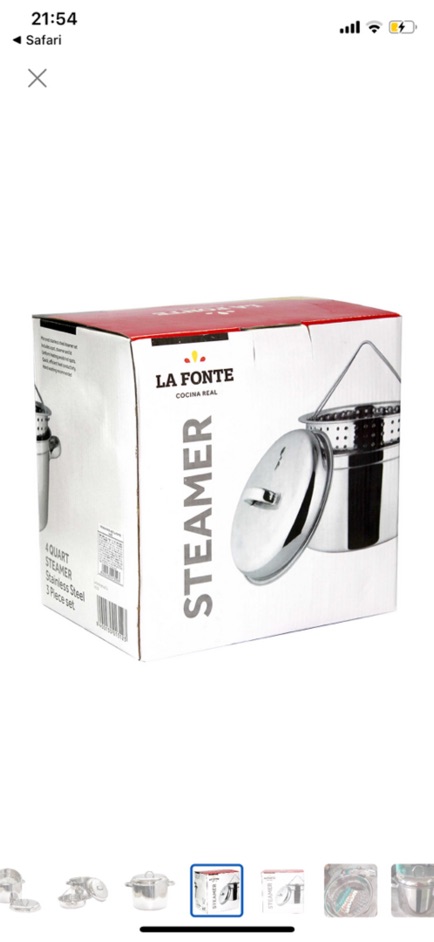 Nồi Hấp Inox 4QT La Fonte 14102